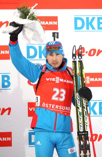 Biathlon. 2012-13 World Cup I. Men's Pursuit