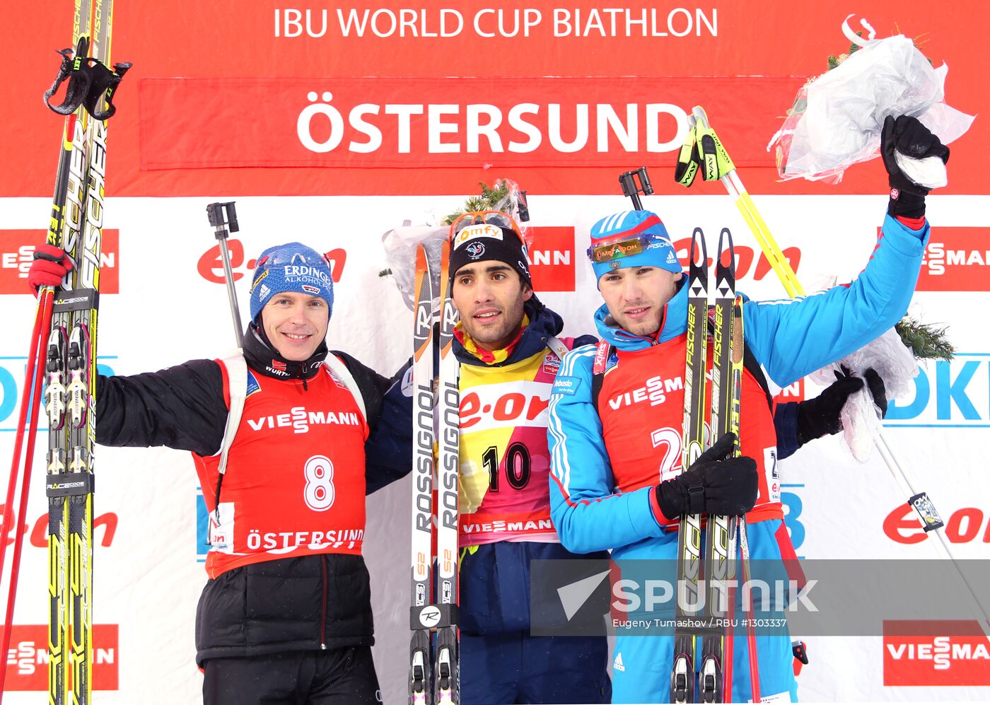 Biathlon. 2012-13 World Cup I. Men's Pursuit