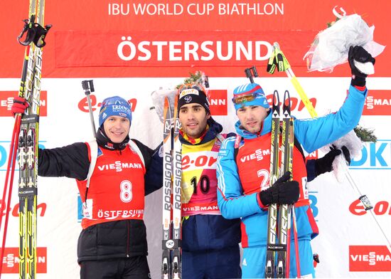 Biathlon. 2012-13 World Cup I. Men's Pursuit