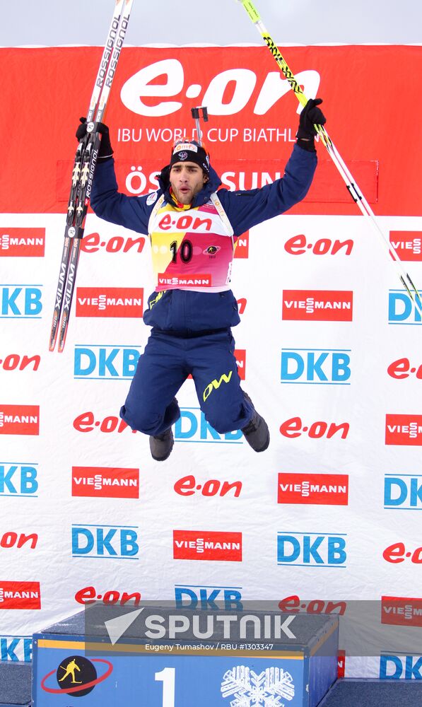 Biathlon. 2012-13 World Cup I. Men's Pursuit