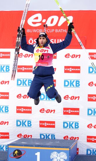 Biathlon. 2012-13 World Cup I. Men's Pursuit