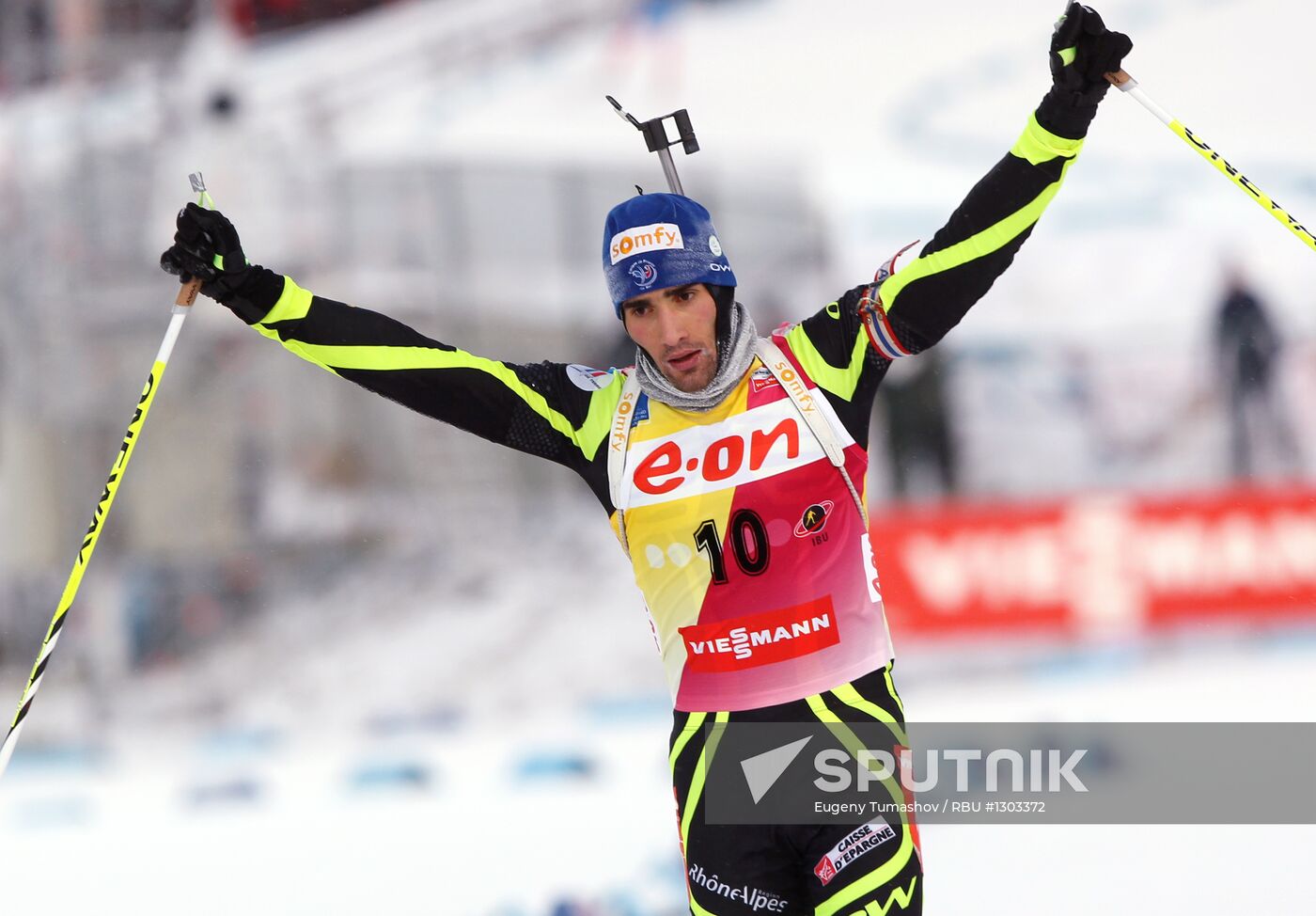 Biathlon. 2012-13 World Cup I. Men's Pursuit