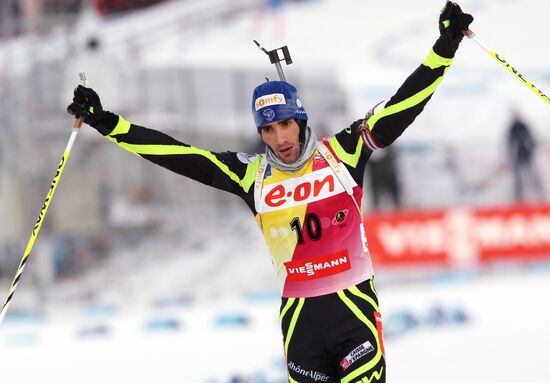 Biathlon. 2012-13 World Cup I. Men's Pursuit