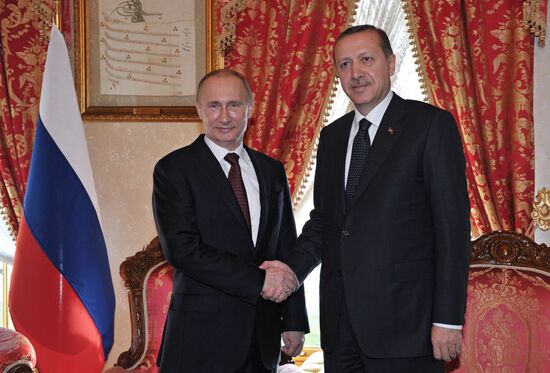 President Vladimir Putin on a visit to Turkey