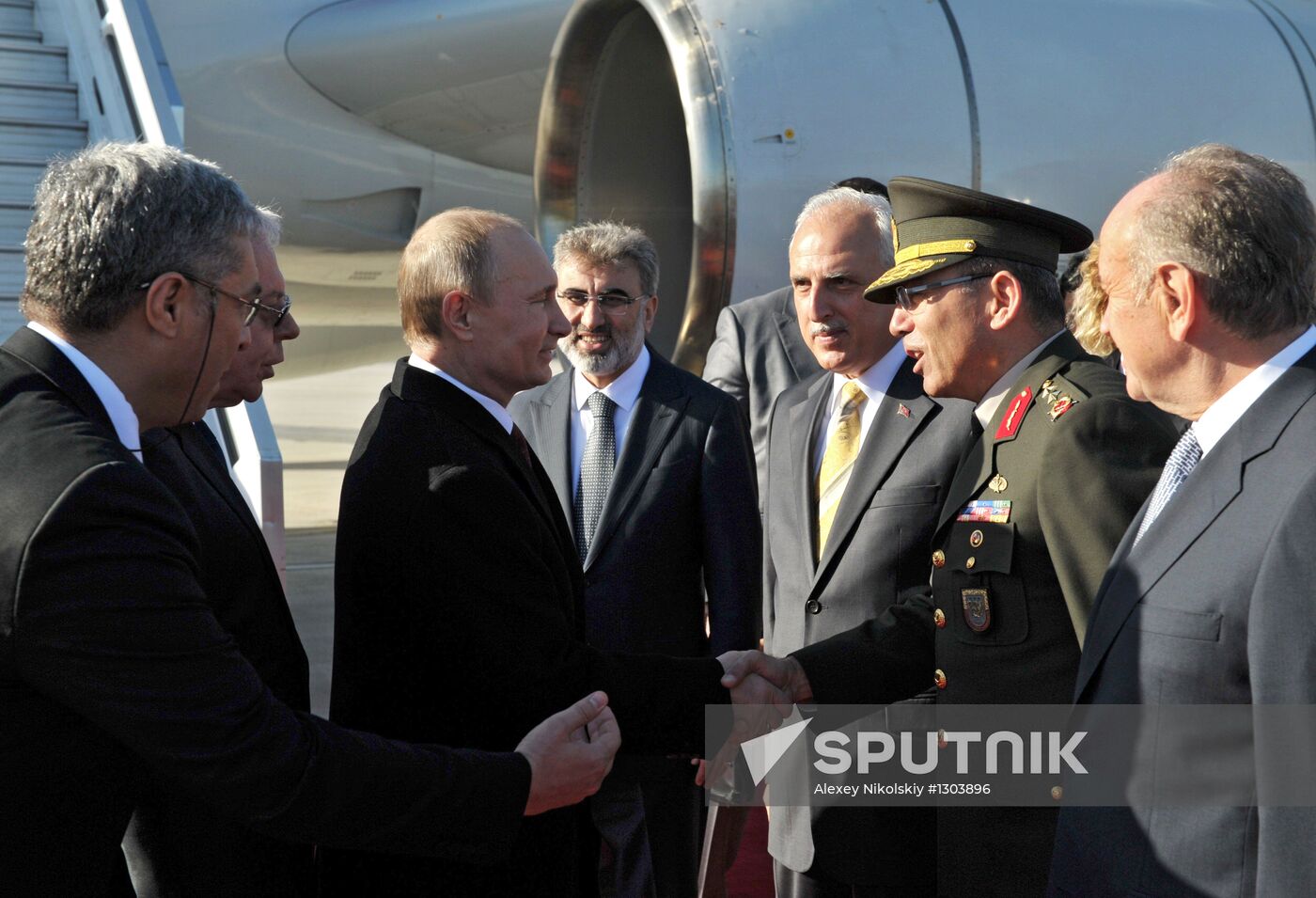 President Vladimir Putin on a visit to Turkey