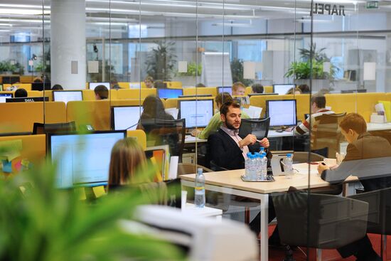 New headquarters of Tinkoff Credit Systems bank in Moscow