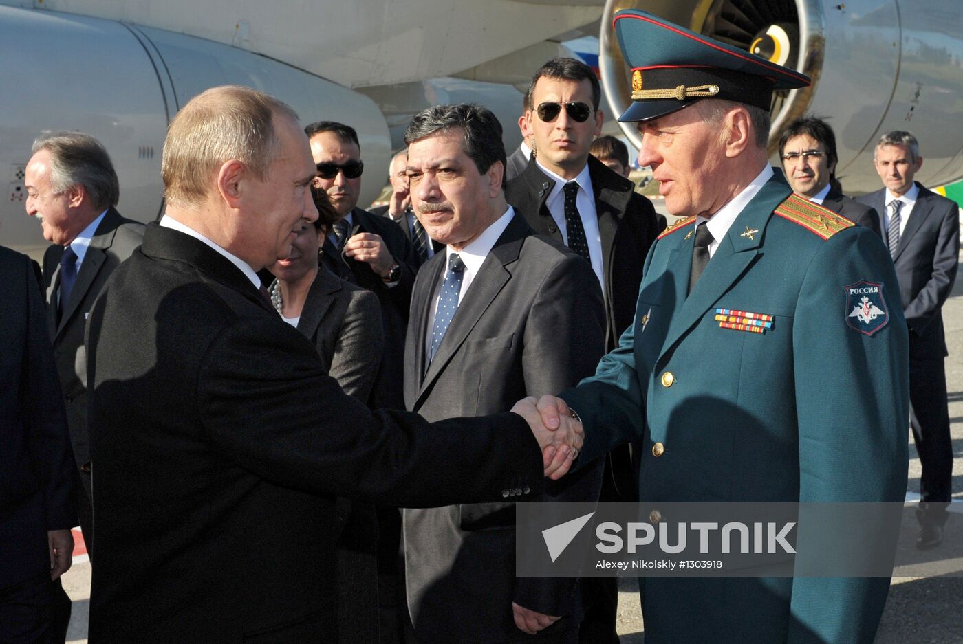 President Vladimir Putin on a visit to Turkey