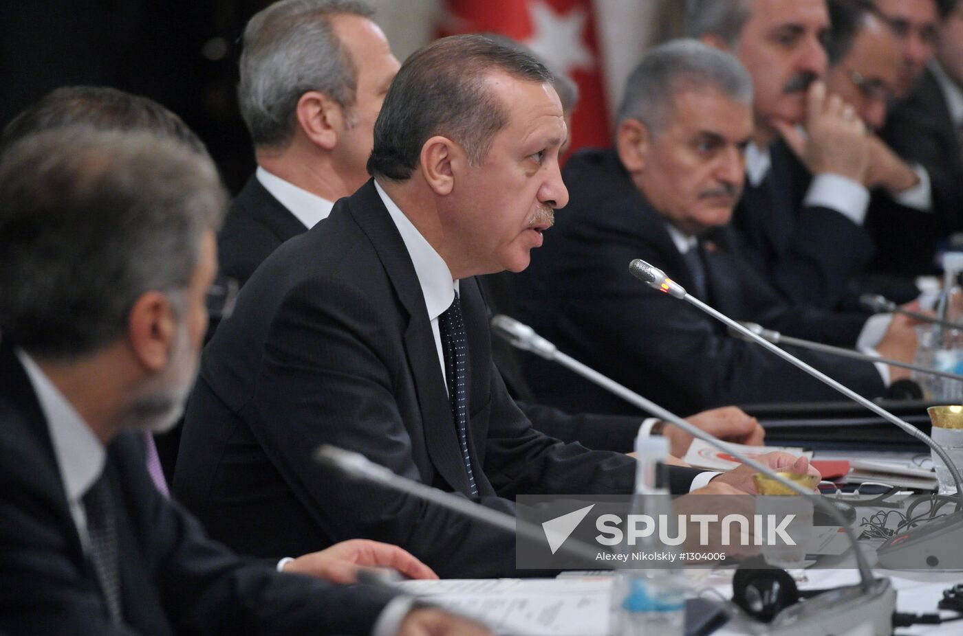 President Vladimir Putin on a visit to Turkey