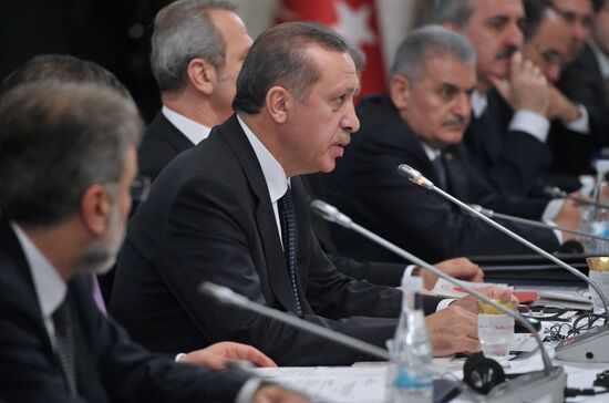 President Vladimir Putin on a visit to Turkey