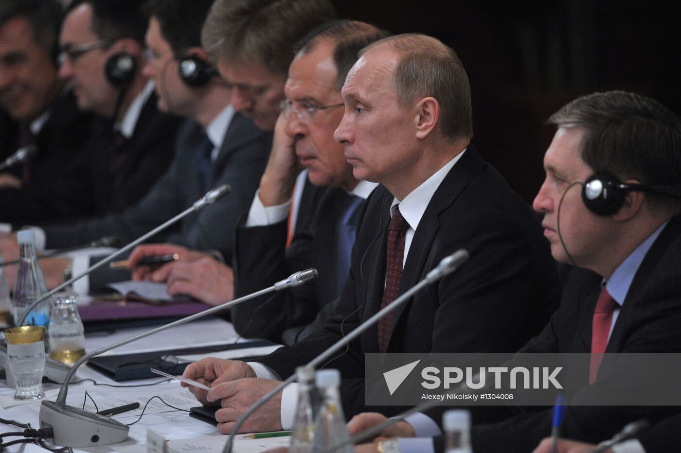 President Vladimir Putin on a visit to Turkey