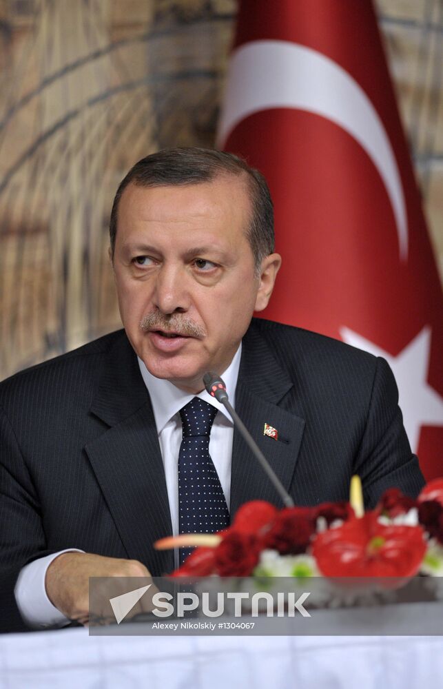 President Vladimir Putin on a visit to Turkey