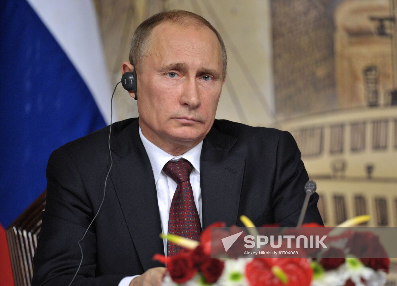 President Vladimir Putin on a visit to Turkey