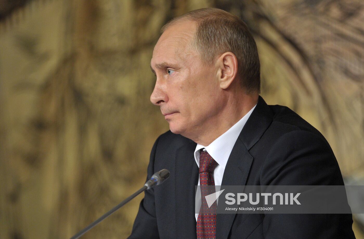 President Vladimir Putin on a visit to Turkey
