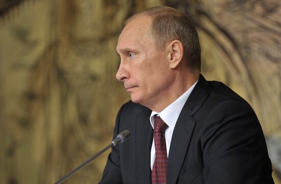 President Vladimir Putin on a visit to Turkey