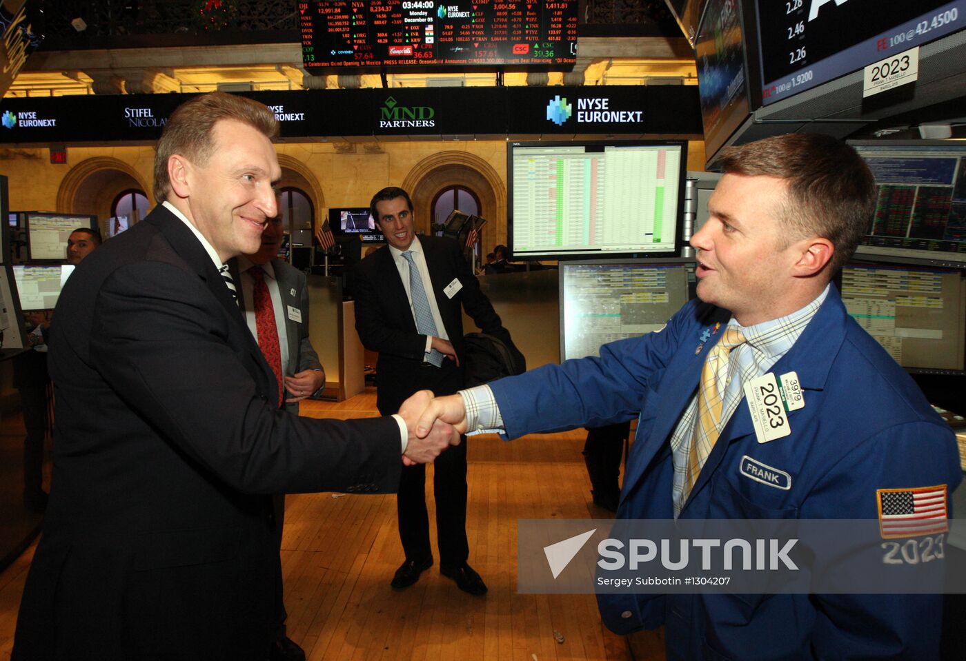 New York Stock Exchange hosts "Russia Day 2012"