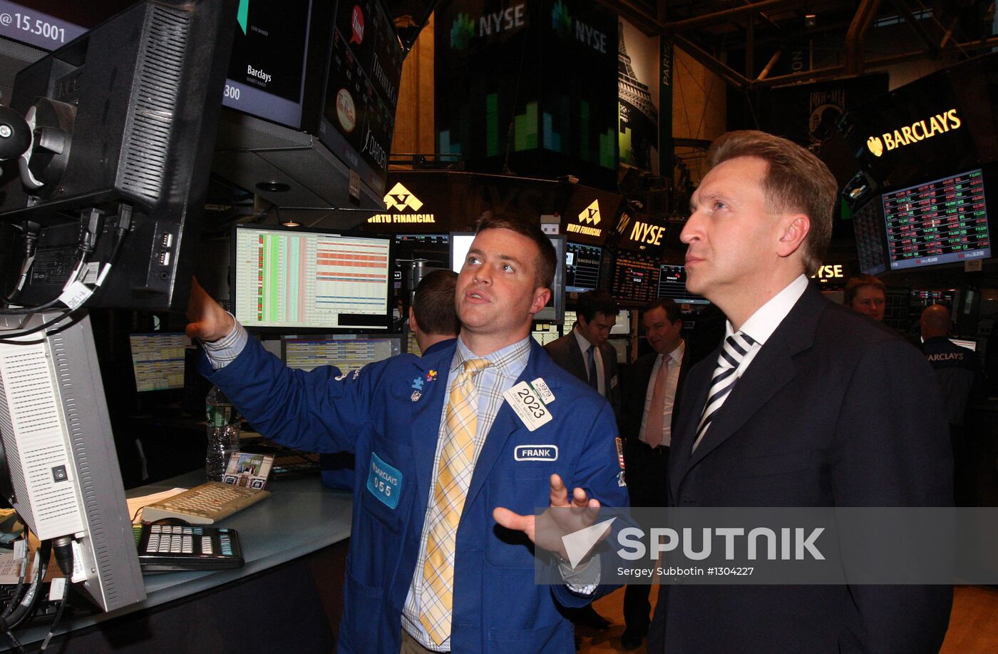 New York Stock Exchange hosts "Russia Day 2012"