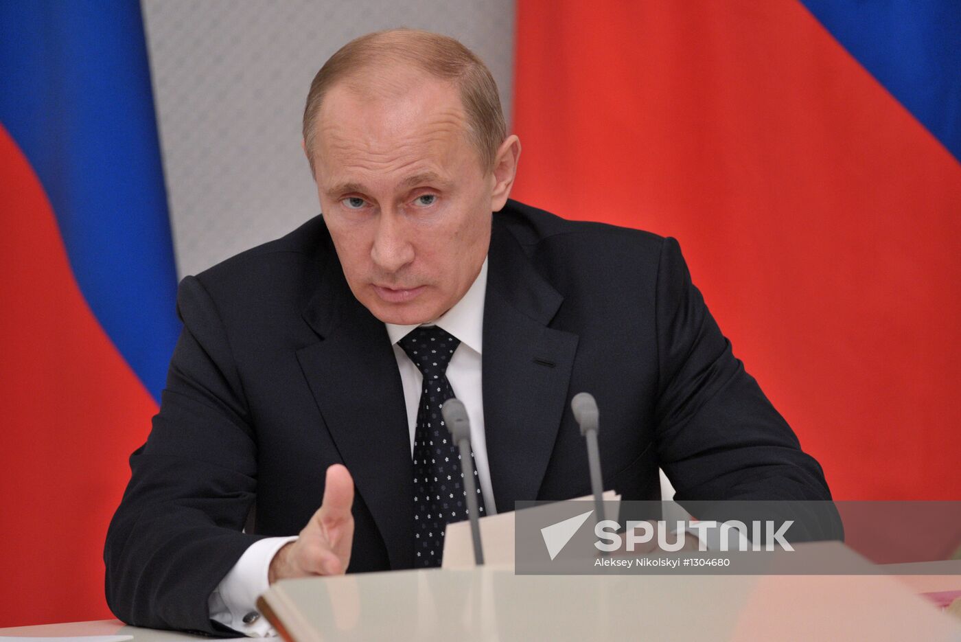 V. Putin chairs meeting on regional budgets of Russia in Sochi