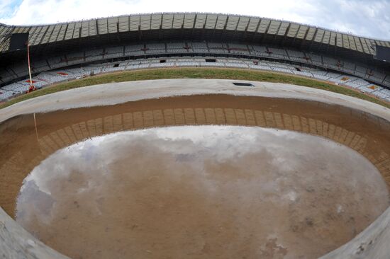 Getting ready for World Football Cup in Brazil