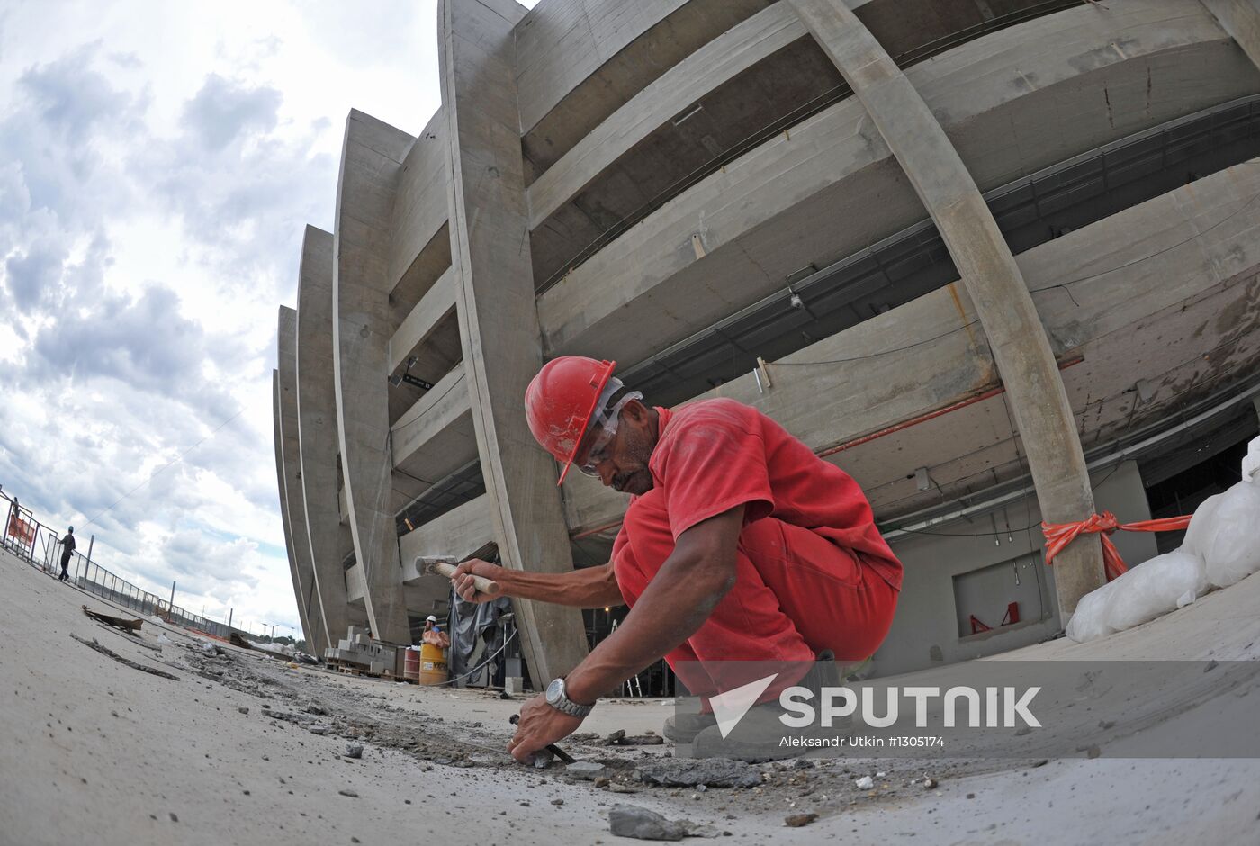 Getting ready for World Football Cup in Brazil