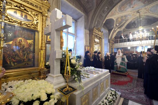 Memorial service for Patriarch Alexy II