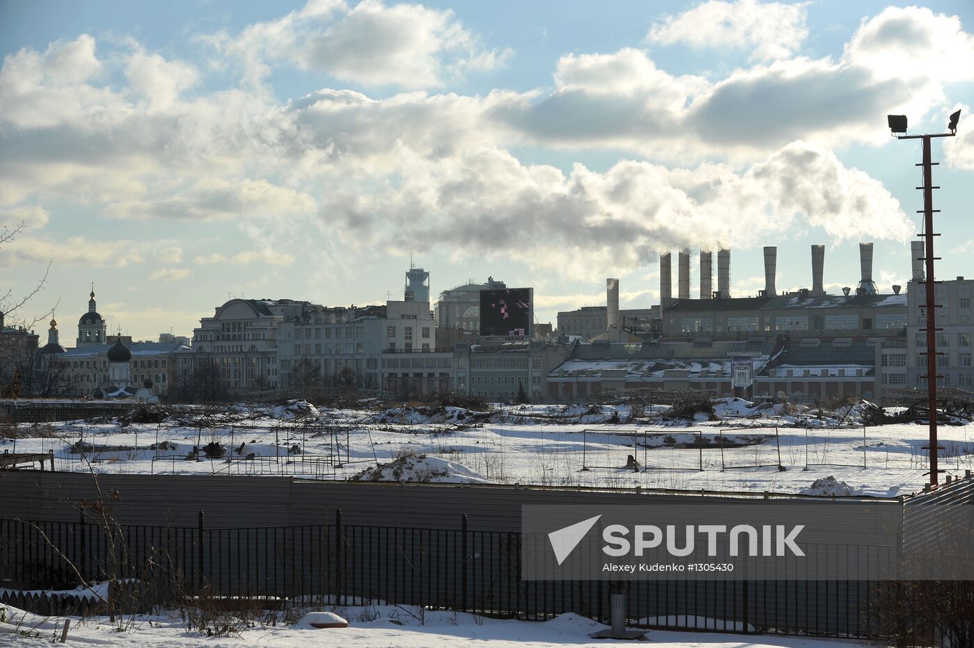 Site of the demolished Rossiya Hotel