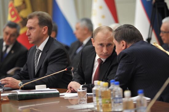 President Vladimir Putin's working trip to Turkmenistan