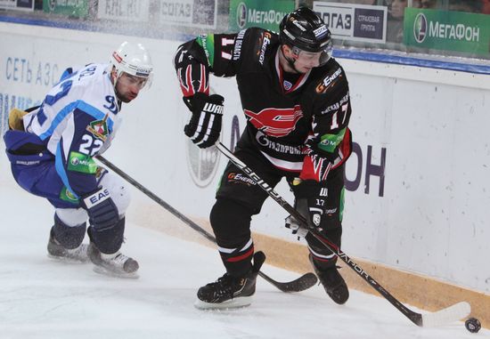 Kontinental Hockey League. Avangard vs. Dinamo Minsk