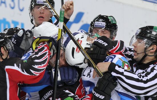 Kontinental Hockey League. Avangard vs. Dinamo Minsk