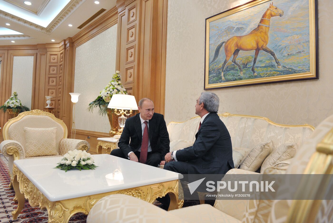 President Vladimir Putin's working visit to Turkmenistan
