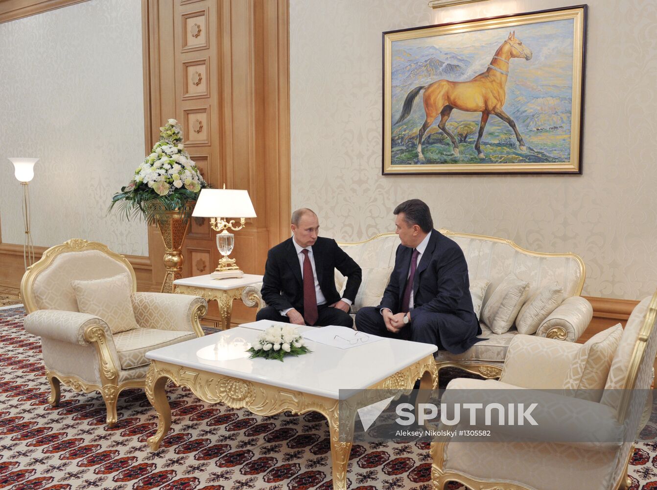 President Vladimir Putin's working visit to Turkmenistan