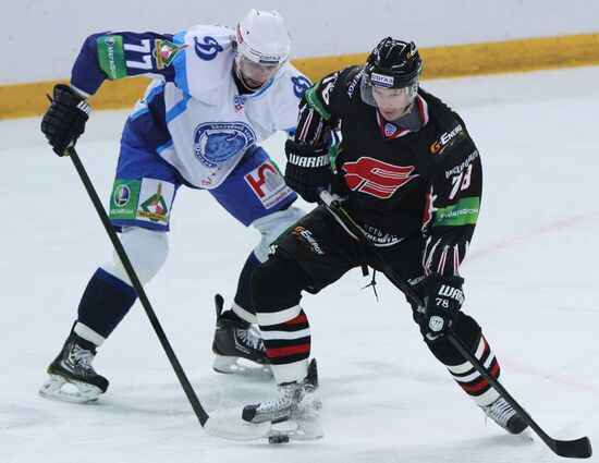 Kontinental Hockey League. Avangard vs. Dinamo Minsk