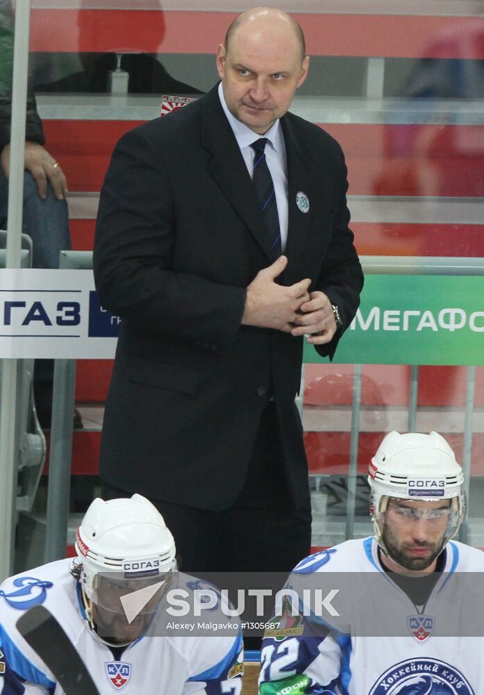 Kontinental Hockey League. Avangard vs. Dinamo Minsk