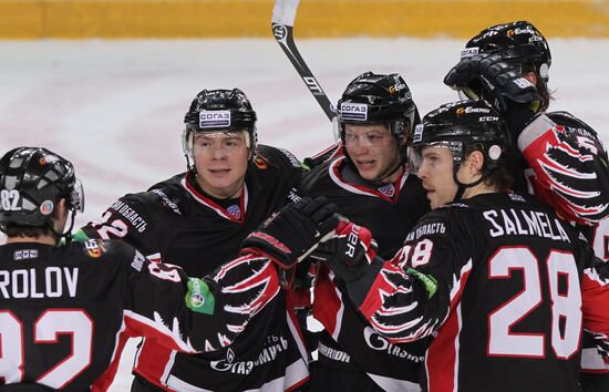 Kontinental Hockey League. Avangard vs. Dinamo Minsk