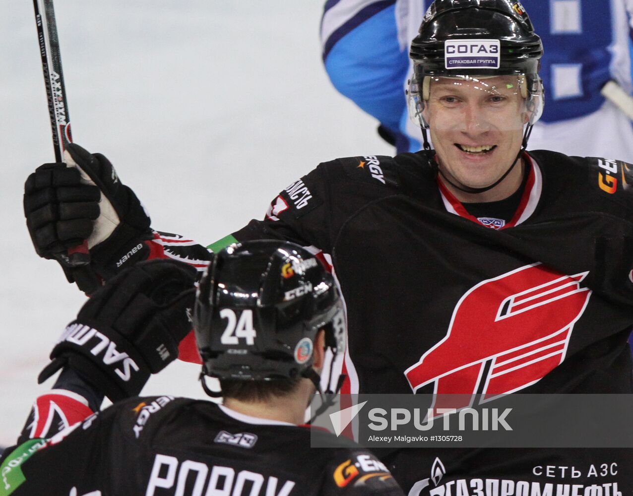 Kontinental Hockey League. Avangard vs. Dinamo Minsk