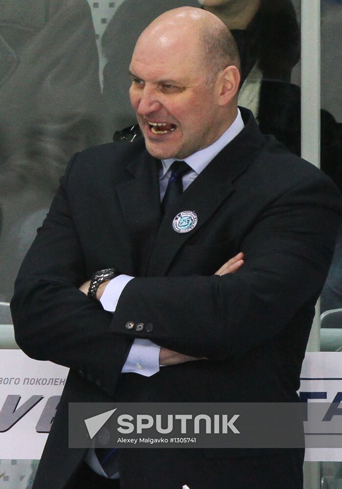 Kontinental Hockey League. Avangard vs. Dinamo Minsk