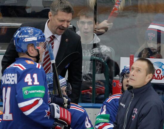 KHL. SKA St. Petersburg vs. Atlant Moscow Region