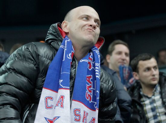 Kontinental Hockey League. SKA vs. Atlant
