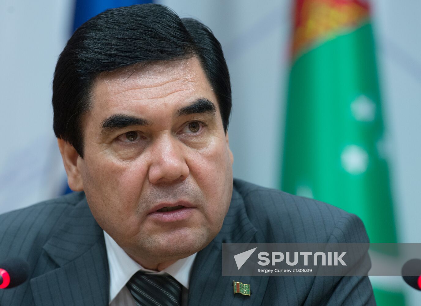Turkmen President Gurbanguly Berdymukhamedov