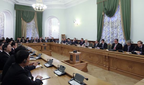 Russian-Chinese talks
