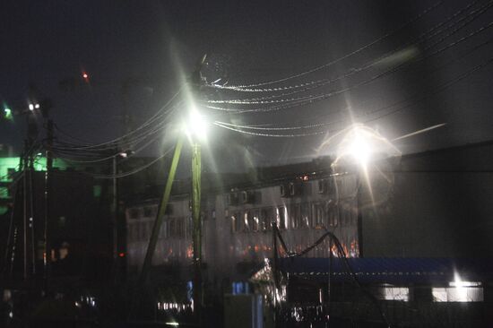 Construction of Olympic objects in Imeretinskaya Valley in Sochi