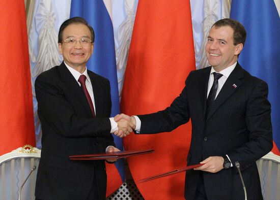 Russian-Chinese intergovernmental talks