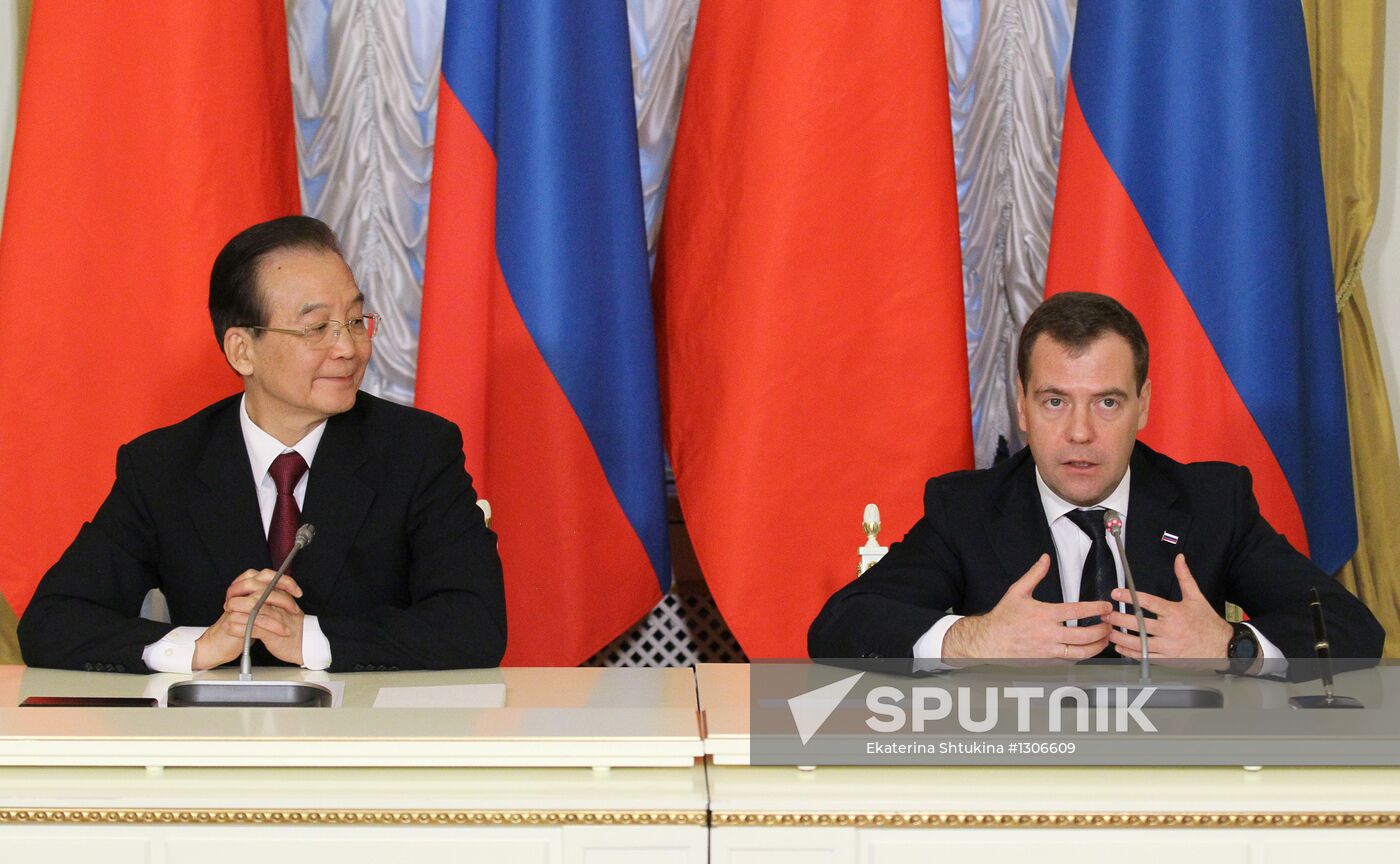 Russian-Chinese intergovernmental talks