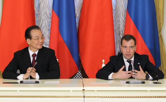 Russian-Chinese intergovernmental talks