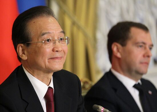 Russian-Chinese government talks