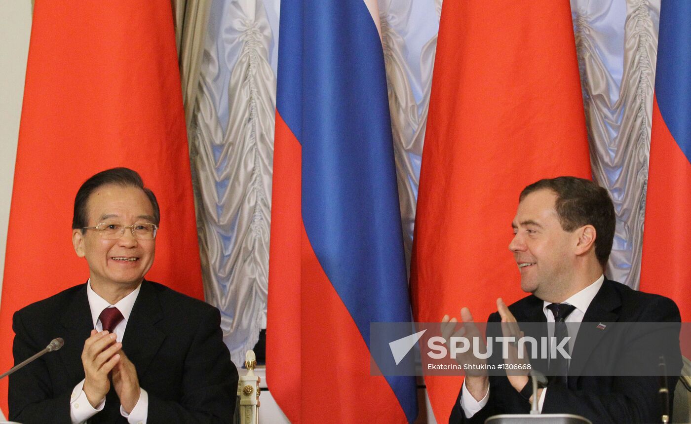 Russian-Chinese government talks