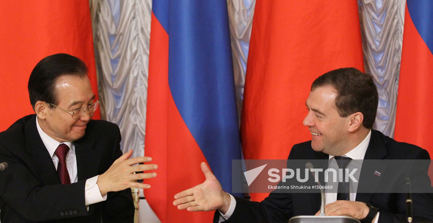 Russian-Chinese government talks