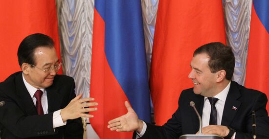 Russian-Chinese government talks