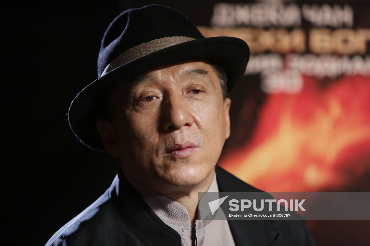 Interview with Jackie Chan in Moscow