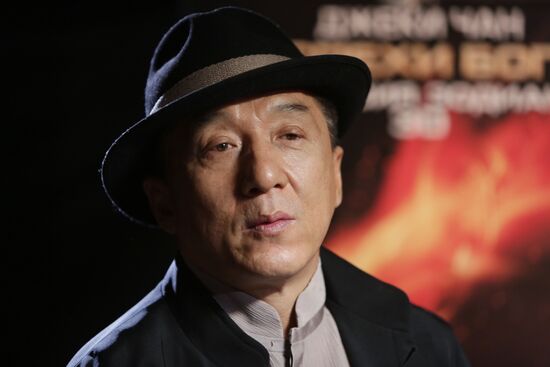 Interview with Jackie Chan in Moscow