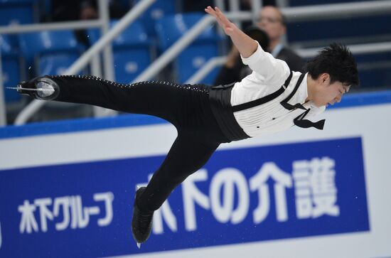 Figure skating. Junior Grand Prix finals. Men